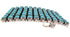 Sterling Silver Turquoise Southwest Jewelry Belt Buckle YS59916